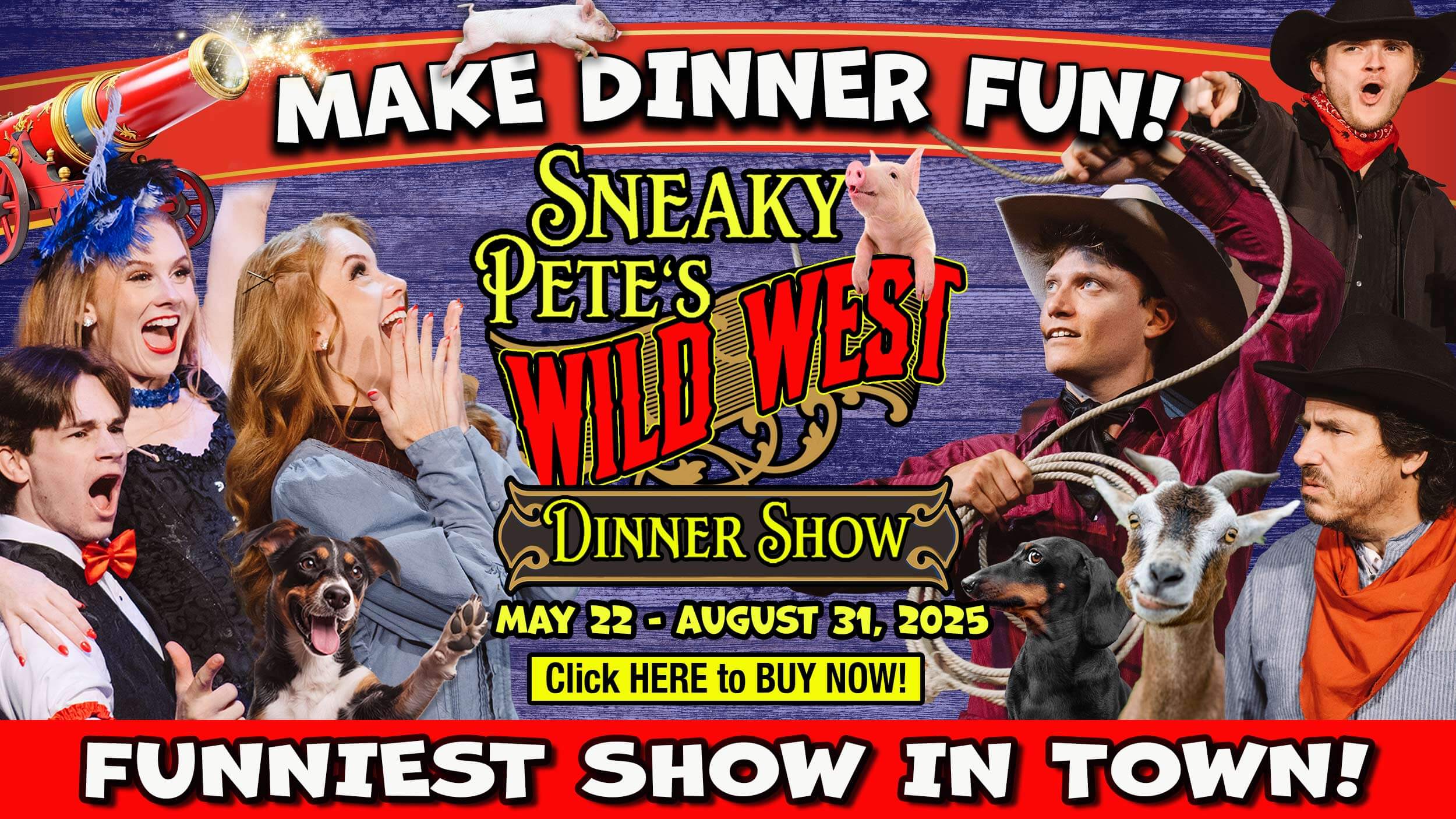 Sneaky Pete's Wild West Dinner Adventure