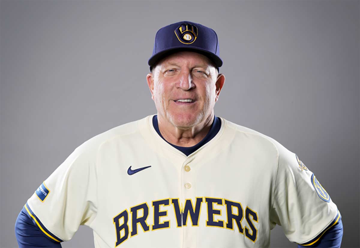 Milwaukee Brewers Manager Pat Murphy